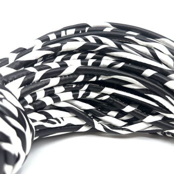 Tote Calypso Black&White, Knoten, detail